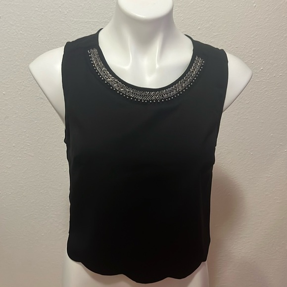 Lush Tops - Lush Beaded Cop Top Sz M